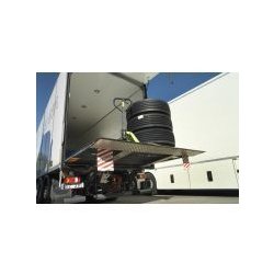 Hayon élévateur ZAHD 150/200 - HIAB Zepro - Levage 1500 à 2000 kg - Bras jusqu'à 1710 mm