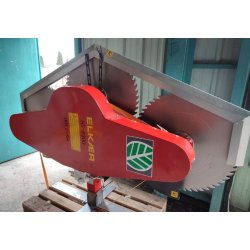 Lamier conçue pour être équipé sur engin hydraulique pour entretenir tout type de haies et des brise-vent légers ou épais