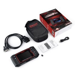 Valise diagnostic automobile multimarques iCarsoft CR PRO OBD2 – Écran 4 pouces, mise à jour gratuite et compatibilité 40 marques