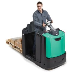 Location courte durée - Chariot préparateur de commande au sol Mitsubishi Velia ES OPB25N2 - 2500 kg