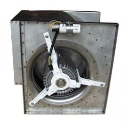 V DOD - Ventilateur centrifuge industriel Airap - double ouïe, turbine à action, pales embouties TUE
