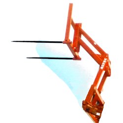 Manipulateur surélévateur pour balles rondes ms 142 d - sa altec