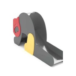 Toboggan Chat Ludo LD1CT1552 - Capacité 5 enfants - Hauteur de chute libre 100 cm