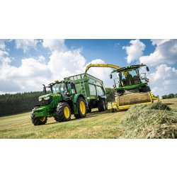 Tracteur agricole 6140M - John Deere - 140 ch nominal - Moteur 4,5L 4 cylindres