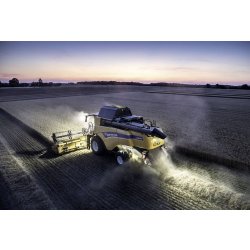 Cx8.90 moissonneuse batteuse - new holland - trémie (l) 12 500