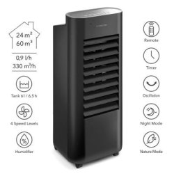 PAE 22 - Rafraîchisseur d'air compact 3 en 1 - Trotec GmbH - Débit d'air 330 m³/h - Pour 24 m²/60 m³ max.