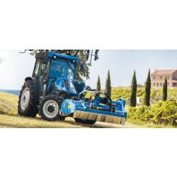 T4.90 LP tracteur agricole - New Holland - 63/86 kW/CH - profil surbaissé et polyvalence en terrains difficiles