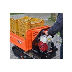 Mini-dumper C35 - Cormidi - 350 kg - Motorisé à chenilles avec caisson extensible