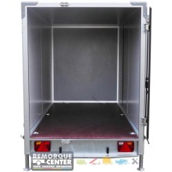 Remorque fourgon Lider V3 - freiné - 260x155x177 cm - PTAC : 1350 kg - Reference 42960