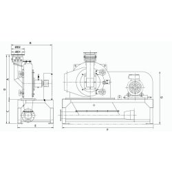 Um - broyeurs et concasseurs alimentaires - palamatic process - poids: 315 à 1200 kg