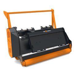Twm broyeur forestier - TMC Cancela - largeur de travail 160-200 cm - robuste et compact pour mini-chargeuses hydrauliques