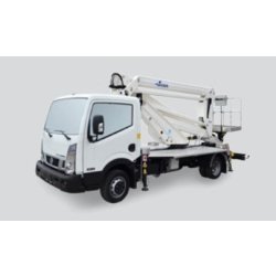 Camion nacelle B240PX - GSR - Hauteur de travail 23.6 m, déport 12.3 m, charge utile 250 kg