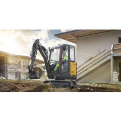 Ec15e pelles compactes volvo  1 640 kg /  12 kw