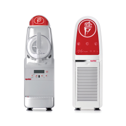 Machine à granita compact et facile à utiliser conçu pour répondre aux besoins des entreprises désireux de satisfaire leurs clients - ugolini - minigel 1