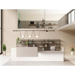 Banque d'accueil HUGO - élégance, fonctionnalité, qualité - design contemporain et configurations variées