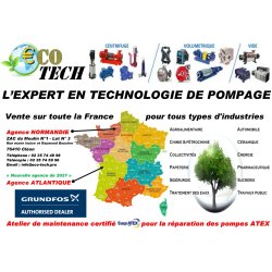 Surpresseur Hydro Multi-E Grundfos - Distributeur Eco-Tech France Normandie - Haut rendement énergétique avec pompes à vitesse variable
