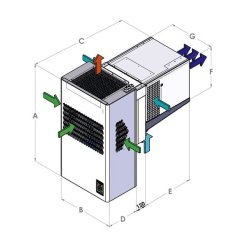 Emb kideblock - groupe froid - kide - voltage 230/1/50 