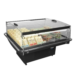 Îlot de refroidissement pdc126 vs sl led noir TEFCOLD