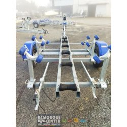 Porte bateau – remorque cassante - Sun Way SW1005 - PTAC : 1300Kg - 1 essieu