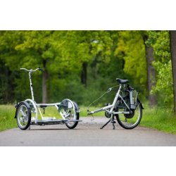 VéloPlus Tricycle Vélo pour Handicapé Transport Fauteuil Roulant
