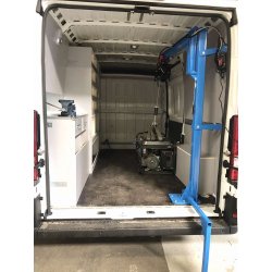 Potence de levage à bras fixe pour véhicule utilitaire - capacité maxi 500 kg