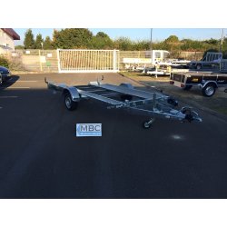 Remorque porte-engins lider 1.6t, 3.61m - 1 essieu