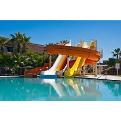 Toboggan aquatique - Conception et fabrication - Jeux ludiques pour piscine