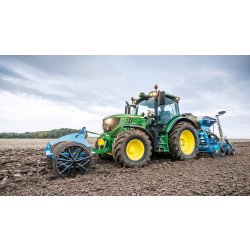 6130R Tracteur agricole - John Deere - Puissance nominale 130 ch, moteur 4,5L, cabine Premium et guidage automatique