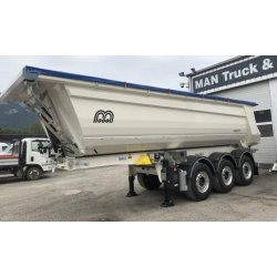 Menci SA700R - Benne basculante 23m³ - Acier anti-usure Hardox - 3 essieux BPW - Heavy Duty