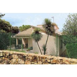 Grillage plastique Cuadranet - vert - maille 1 cm - 1 x 3 m