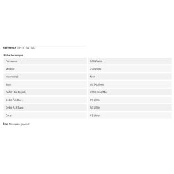 Compresseur ESP3T 15L 210 L/mn - Nardi Compressori France - bicylindre compact avec cuve tampon