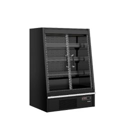 Vitrine réfrigérée pour supermarché Galaxy+ GPL10FGD Black L1060mm 47542 TEFCOLD