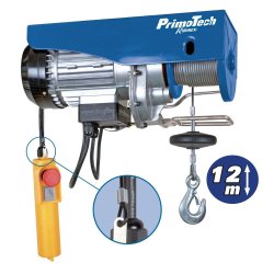 Palan PE100/200PT Ribimex - Capacité 100 à 200 kg - Moteur 480W avec poulie de mouflage
