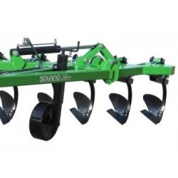 1cuvet - Charrue agricole Solano Horizonte - Séparation entre rangées de travail 320 mm - Châssis acier structurel