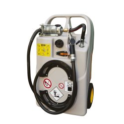 Caddy ravitailleur de Gasoil - Volume 60 L ou 100 L - Réservoir mobile ADR avec pompe manuelle ou électrique