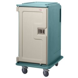 Chariot de distribution de plateaux repas - 16 plateaux - pour hôpitaux, maisons de convalescence ou prisons