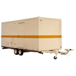 Roulotte - Stockage et sécurisation - Vestiaires & Réfectoires - 3,45M * 1,75M