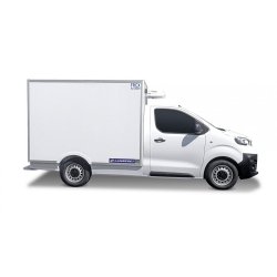 Véhicule frigorifique à cellule intégrée 6.7 à 7.4m³  - Compatible attelage remorque sur cellule courte - Peugeot Expert Plancher-Cabine