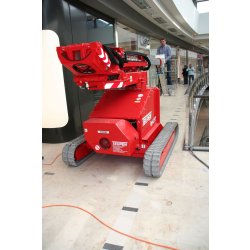 Nacelle araignée LEO12T - Agile, sans pollution, idéale pour la maintenance des bâtiments, 12m hauteur de travail
