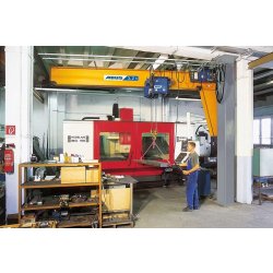 Potence murale VW - ABUS Levage - Capacité 5 tonnes - Portée 10m - Angle 180°