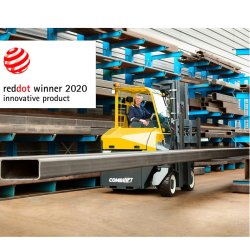 Chariot élévateur électrique compact et innovant - Combilift Combi-CBE - Capacité 2500 à 3000 kg