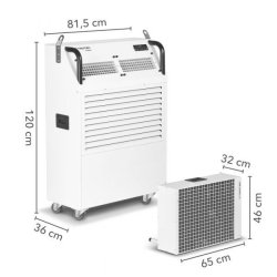 Location & livraison climatiseur industriel porta Temp TROTEC 6500 s  6,6 kw / 22 500 btu