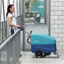 Autolaveuse accompagnée MAMBO à batterie - Nettoyage des hôpitaux, réfectoires et administrations