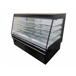 Vitrine réfrigérée semi-verticale 3 niveaux MILANO PLUS - EORI-SV-1330 et EORI-SV-1955 - 3 + base - LED - -1°C à +7°C - EUROVITRINE
