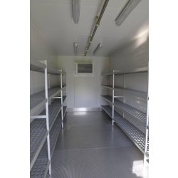 Chambre  froide transportable, modulable et autonome pour le stockage et le dépannage frigorifique