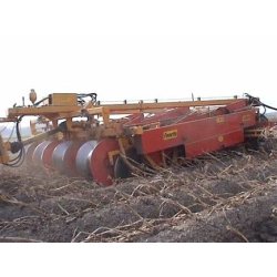 Arracheuse de pommes de terre 4 rangs - samon machine