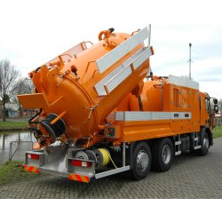Combiné hydrocureur Renault Premium - 13000 litres - Pompe haute pression Speck P52 - Pompe à vide WPT 720