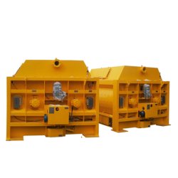 Bétonnière 2000 litres haute puissance à double arbre - ZEYU ZHONGGONG - JS2000 - mélange stable et productivité élevée