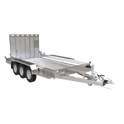 Remorque Porte-voiture/engin Saris Magnum 350 3 S - PTAC 3500 kg - 400 x 182 cm - Triple essieux - Référence MG 400 182 3500 3 S