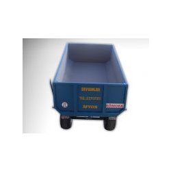 Remorques agricoles pour transport de fumier - Sayginlar - Acier 3 mm - Certifiées CE et TSE